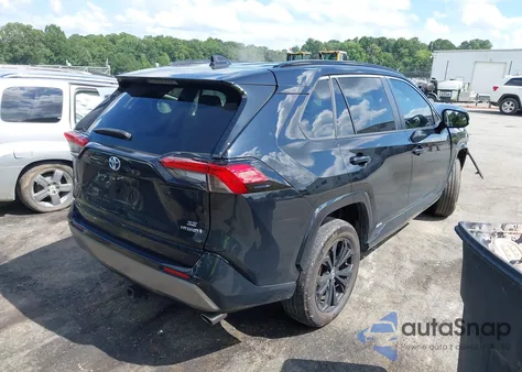 2023 Toyota Rav4 Hybrid Se из США, поврежденный, VIN 4T3T6RFV2PU123291